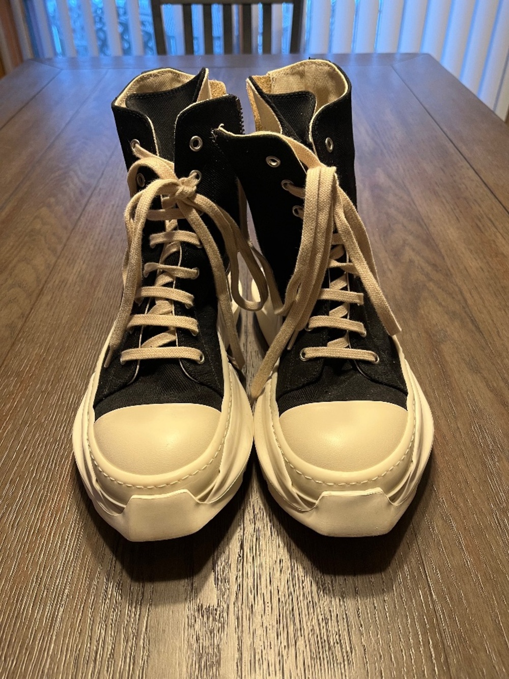 Rick Owens DRKSHDW Pentagram Abstract Sneakers Size 40 Women’s 10